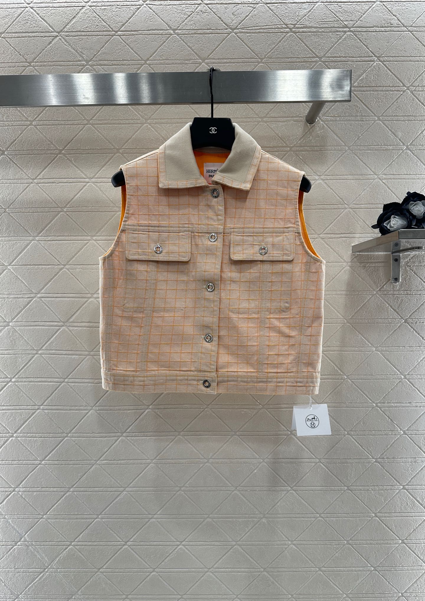 “Herme* 2025 Locator Women’s Suit: Customized Cotton Cowboy Material with High-Temperature Style” - 图片 1