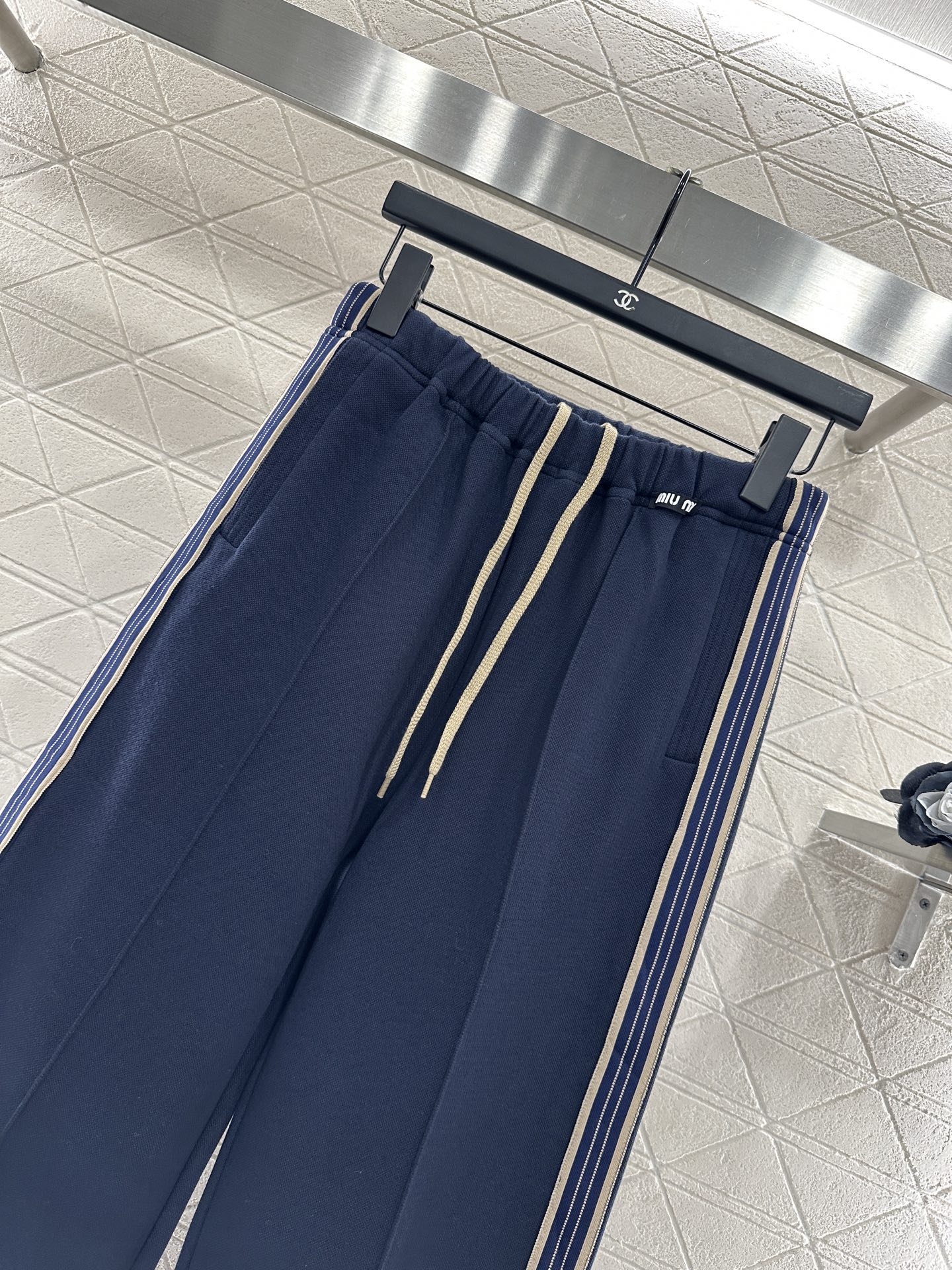 Stylish High-Waist Lace Pants for Women: Customizable, Comfortable, and Fashionable | P456 Miumi *225 - 图片 3