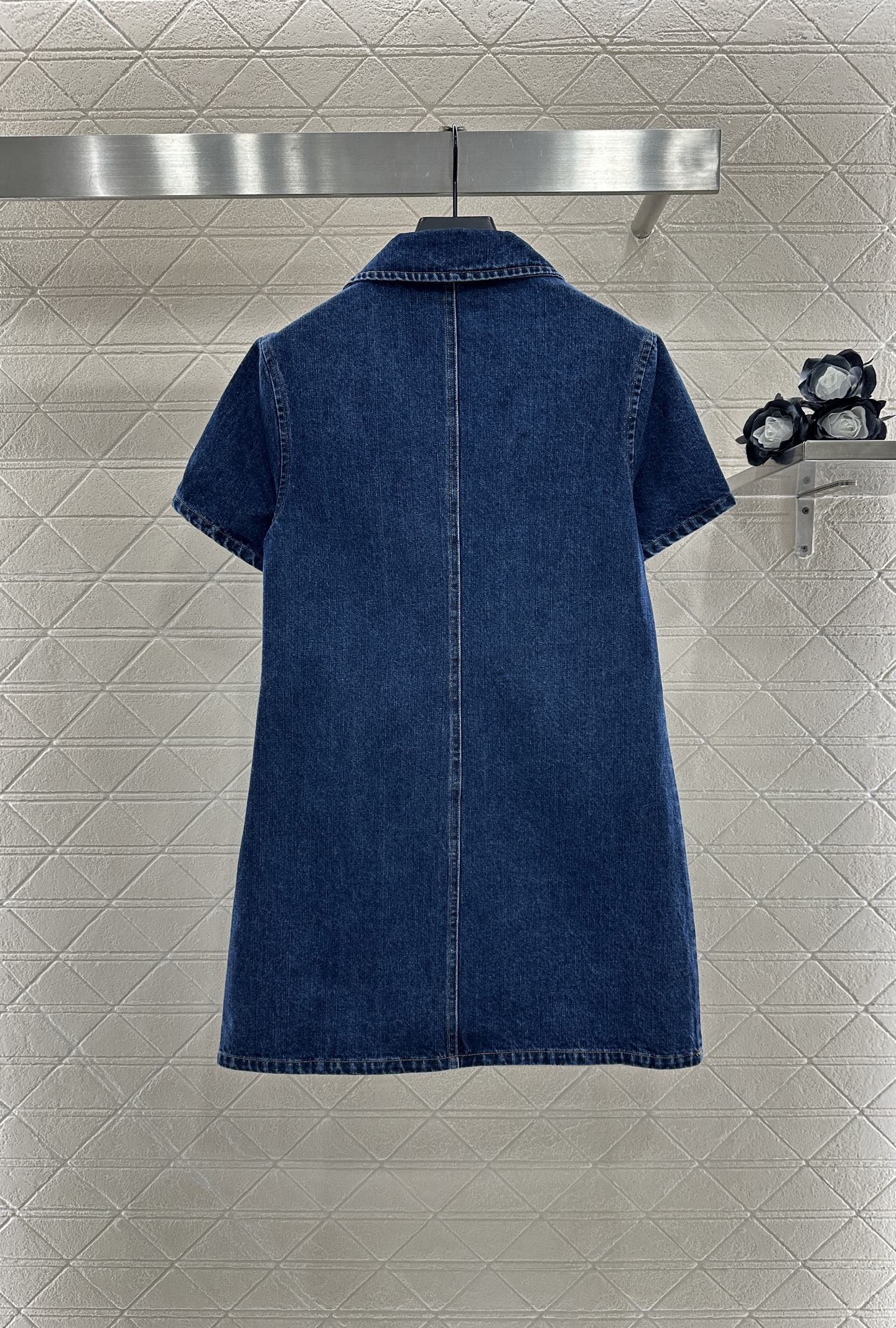 “High-Quality Customizable Women’s Cowboy Suit with V-Neck Design and Slimming Effect” - 图片 2