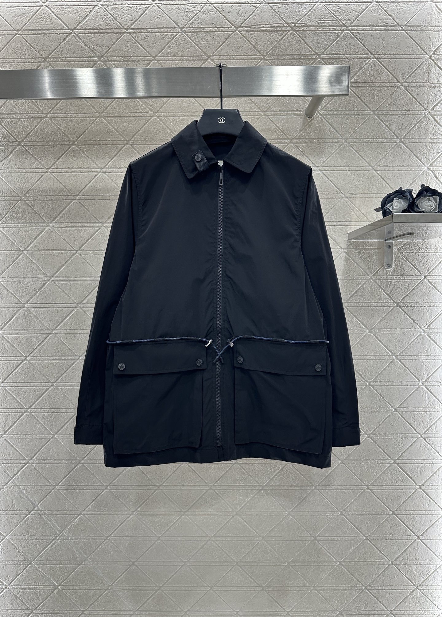 “Herme* 2025 New Product: Refined Wool Coat for Stylish Autumn and Winter Wear” - 图片 1