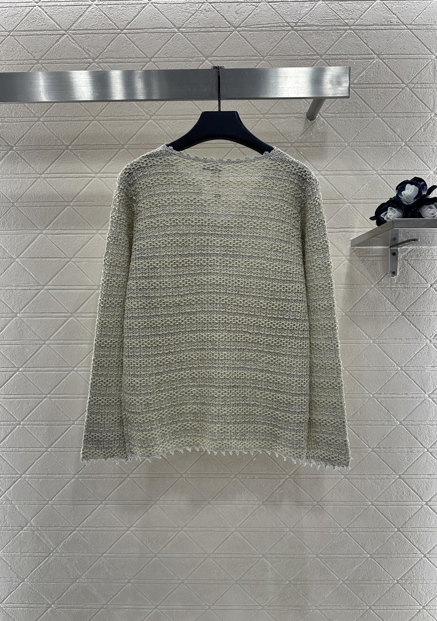 Chanel Women's Striped Knit Long Sleeve Sweater - Luxurious Comfort 3 i1755782983994 602 0 1