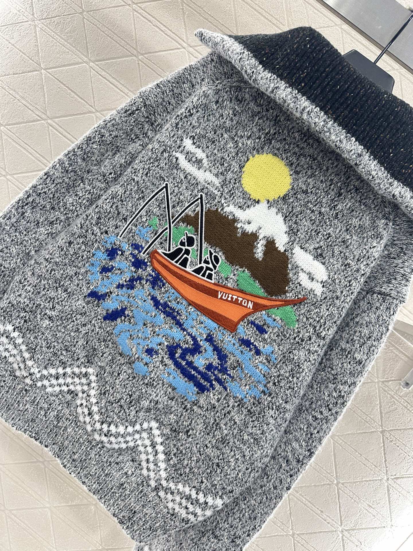 ♥Louis Vuitto*♥2025新品上架
       大翻领拉链毛衣外套
定制YB棉毛纱线织造 