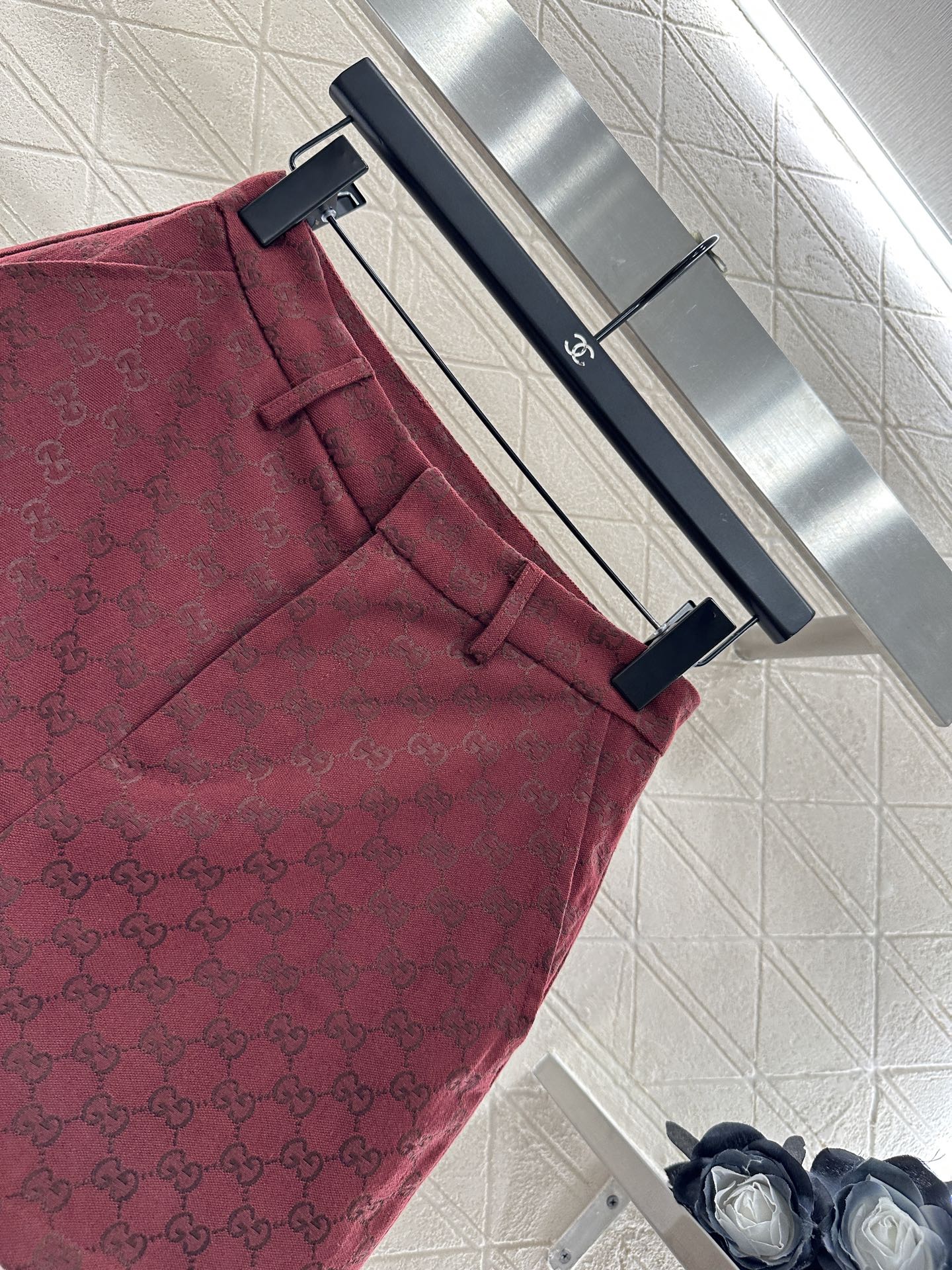 ♥Gucc*♥2025新品上架
    腰带马甲短裤套装
定制YB进口提花材质 质感高级 舒适挺括 腰带