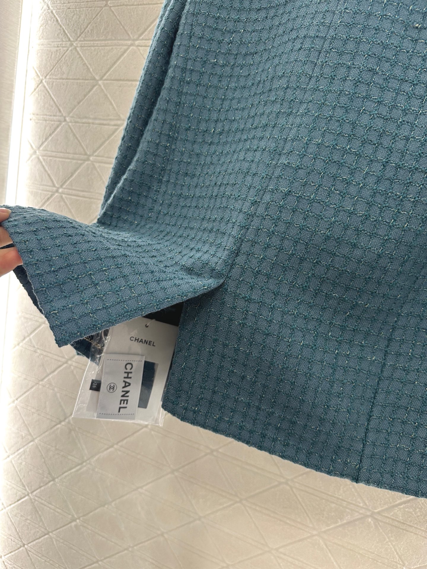 ♥Chane*♥2025新品上架
   格纹粗花呢翻领洋装外套
定制YB进口粗纺羊毛呢材质 肌理明显 质