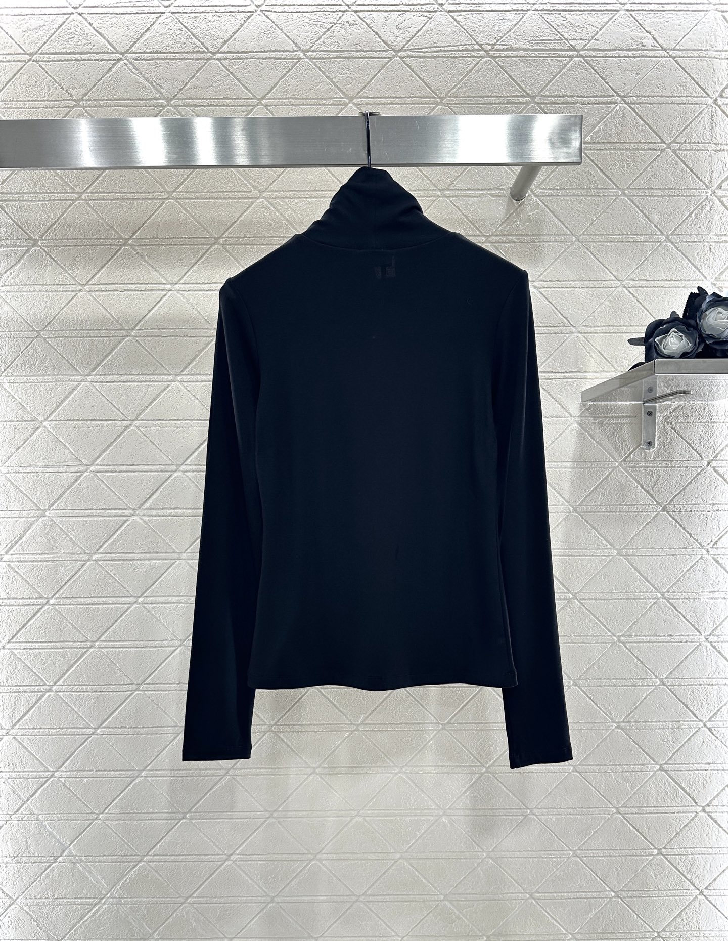 ♥Celim*♥2025新品上架 修身凯旋门高领打底衫定制YB进口天丝棉材质 质感舒适 弹力十足 修身高