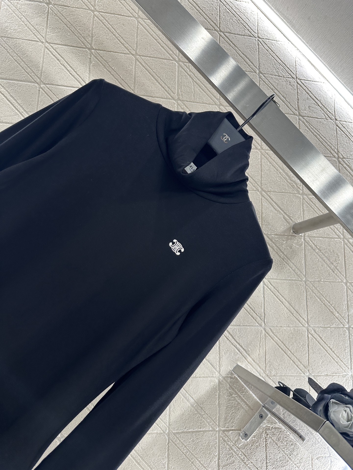 ♥Celim*♥2025新品上架 修身凯旋门高领打底衫定制YB进口天丝棉材质 质感舒适 弹力十足 修身高