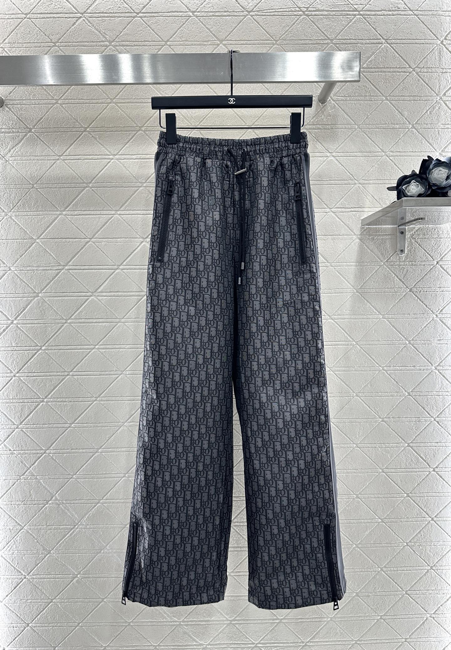 ♥Dio*♥2025新品上架提花冲锋带扣外套长裤套装定制YB进口提花冲锋材质 质感高级 挺括有型 冲锋休