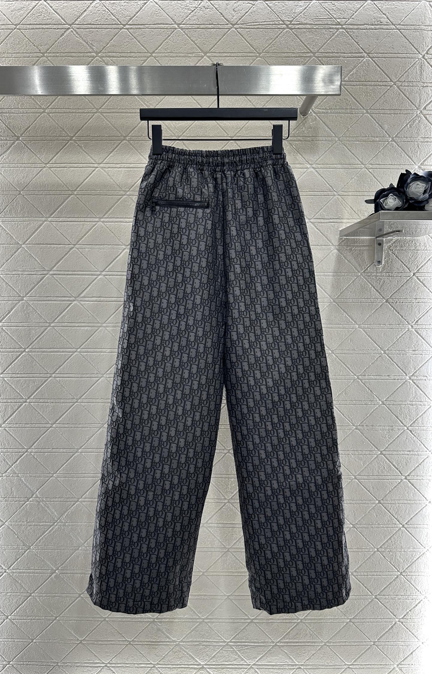 ♥Dio*♥2025新品上架提花冲锋带扣外套长裤套装定制YB进口提花冲锋材质 质感高级 挺括有型 冲锋休