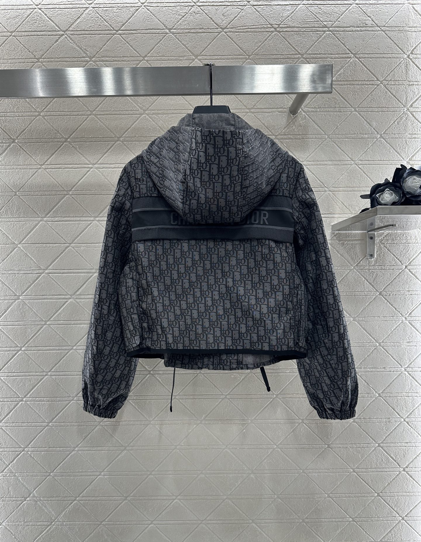 ♥Dio*♥2025新品上架提花冲锋带扣外套长裤套装定制YB进口提花冲锋材质 质感高级 挺括有型 冲锋休