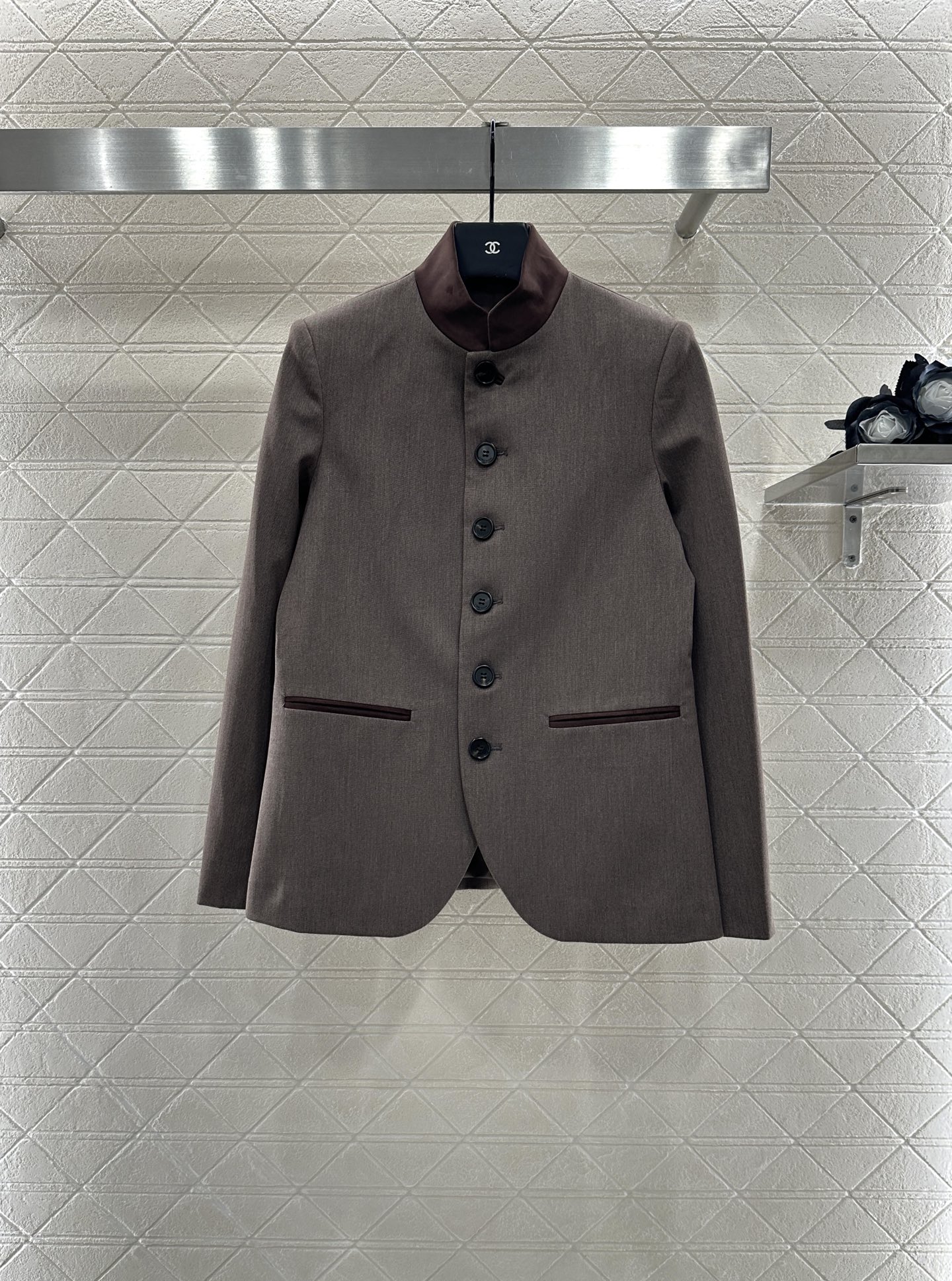 ♥Ralph Laure*♥2025新品上架 西装外套中长百褶半裙套装定制YB进口材质 质感高级 光泽感