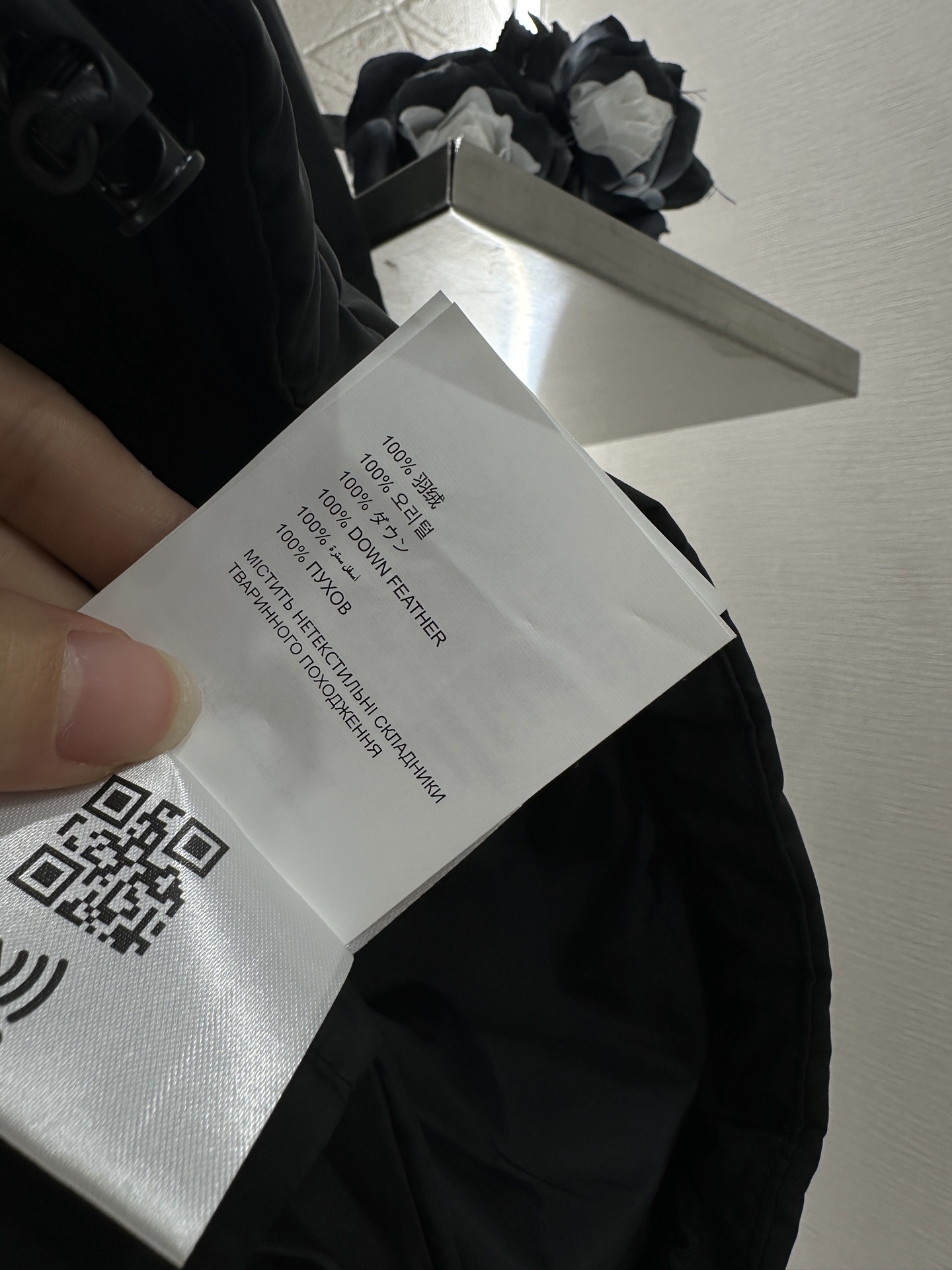 ♥Miumi*♥2025新品上架 拼皮翻领夹克羽绒服定制YB进口尼龙材质 防污防风 秋冬优选面料 翻领拉