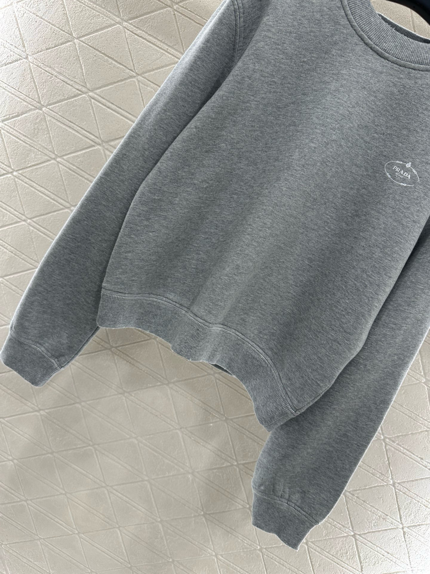 ♥prad*♥2025新品上架 素色套头卫衣长裤套装定制YB进口原生全棉材质 质感细腻 舒适好穿 套头卫