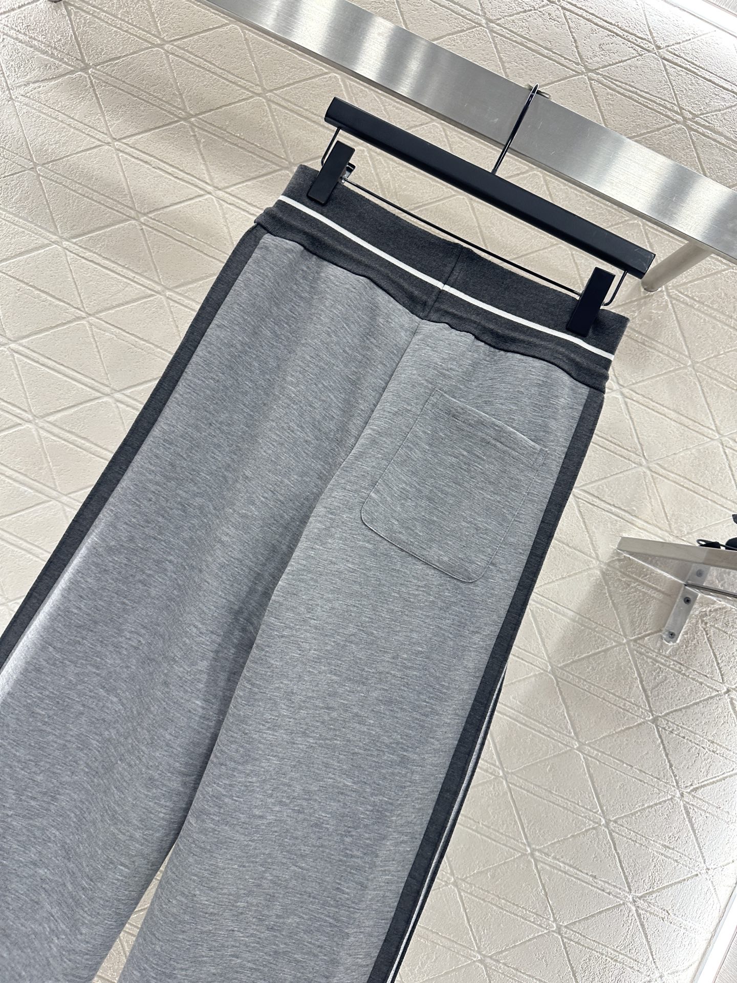 ♥Loew*♥2025新品上架 抽绳织带阔腿长裤定制YB进口全棉材质 面料柔挺舒适 垂顺有型 高腰抽绳阔