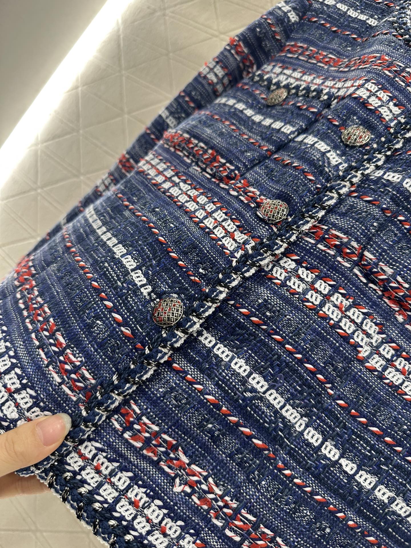 ♥Chane*♥2025新品上架 粗纺捆边洋装外套定制YB进口粗纺羊毛呢材质 肌理明显 毛料肉眼可见 质