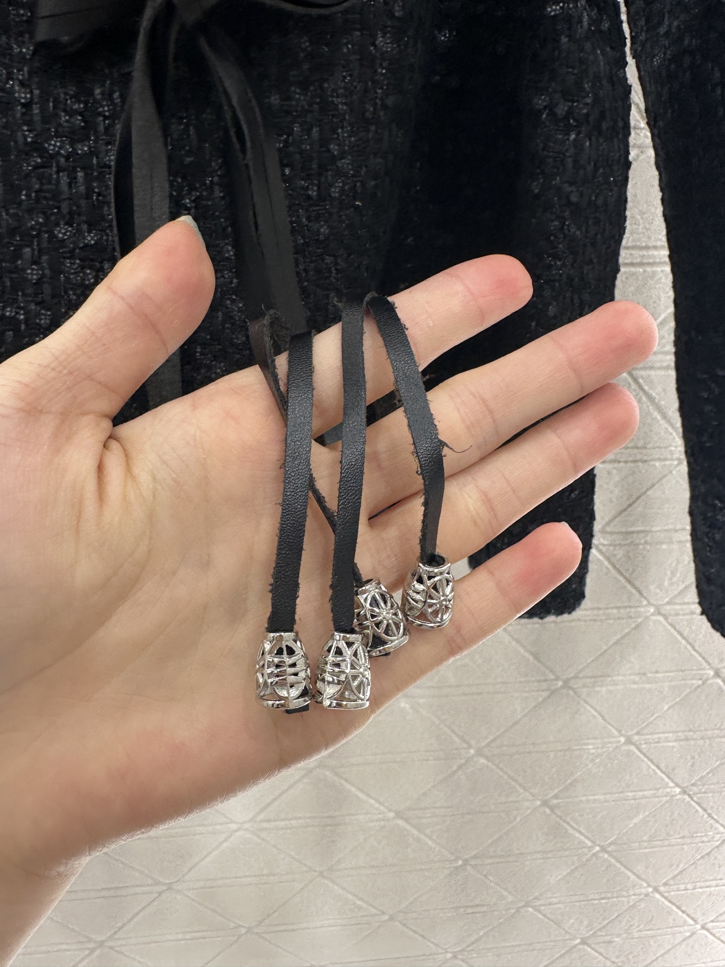 ♥Chane*♥2025新品上架 圆领腰带编织洋装定制YB进口粗纺羊毛呢材质 质感高级 品相十足 小圆领