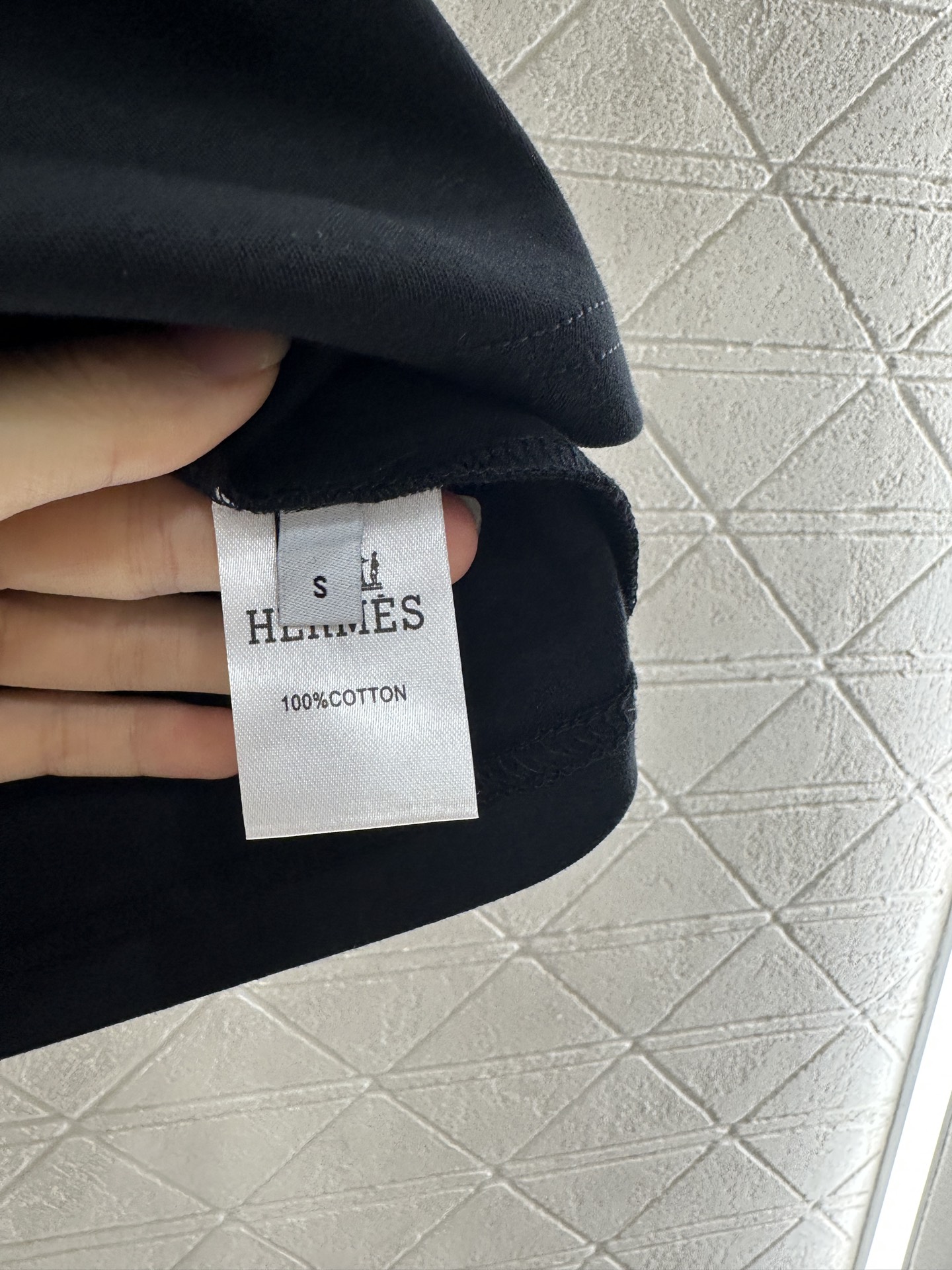 ♥Herme*♥2025新品上架 圆领链扣印花𝑇𝑒𝑒定制YB丝光全棉材质 透气舒适 质感十足 常规短袖T