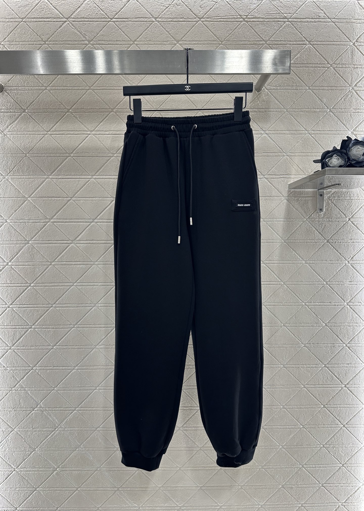 ♥Miumi*♥2025新品上架 连帽外套长裤套装定制YB斜纹全棉材质 质感光泽 品相高级 宽松廓形连帽