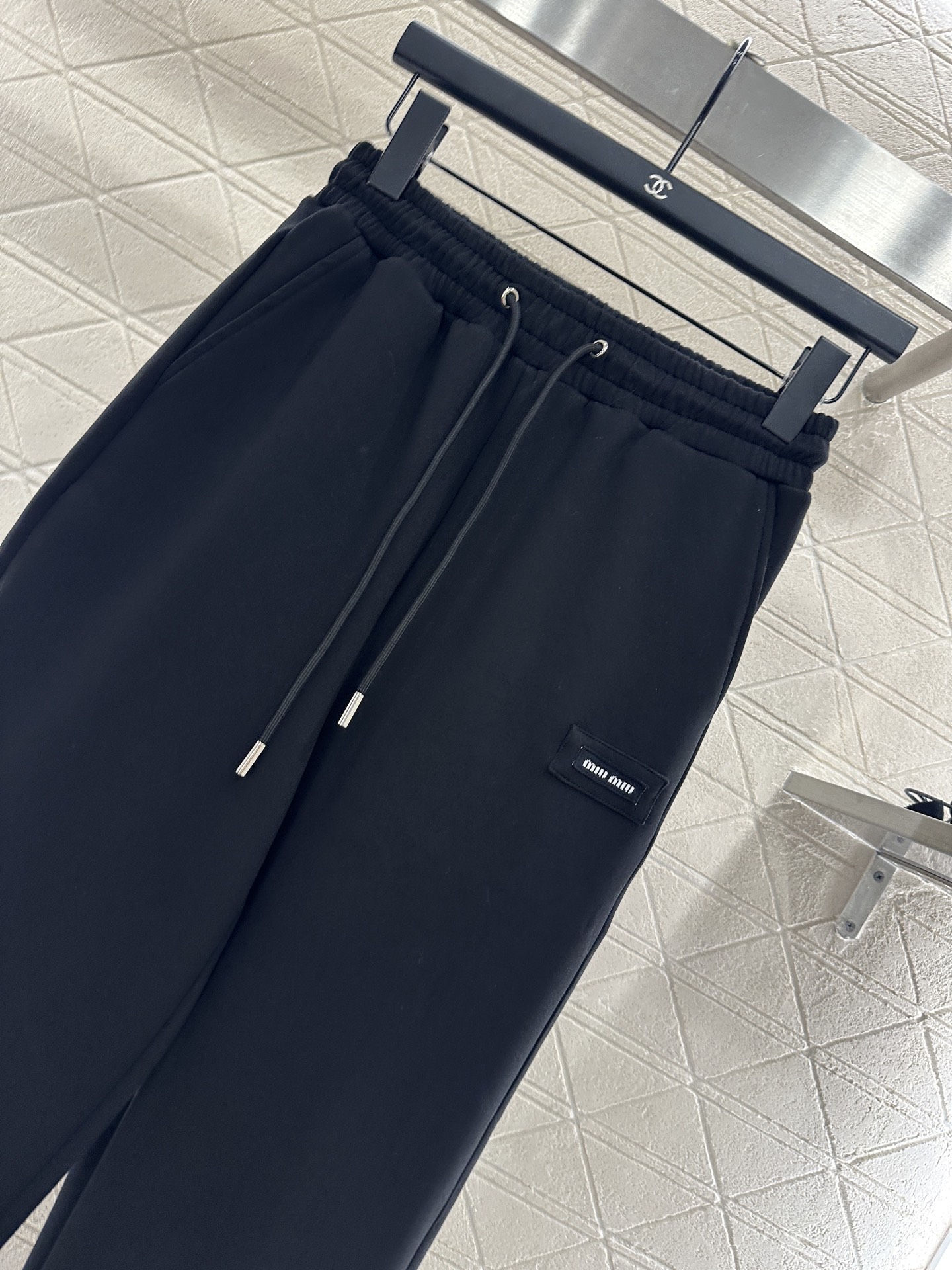 ♥Miumi*♥2025新品上架 连帽外套长裤套装定制YB斜纹全棉材质 质感光泽 品相高级 宽松廓形连帽