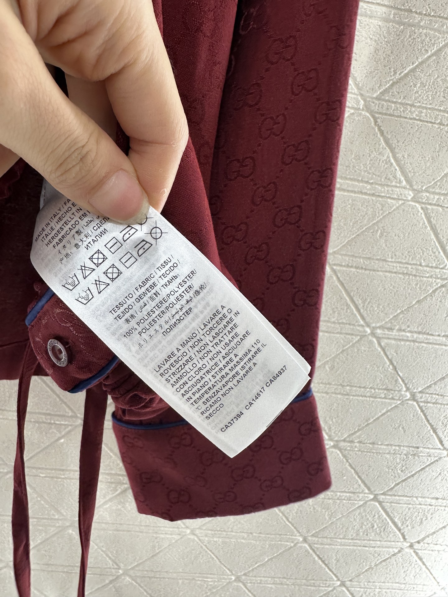 ♥Gucc*♥2025新品上架 提花衬衣长裤套装定制YB进口提花材质 柔软亲肤 垂坠飘逸 通体满铺 呈现