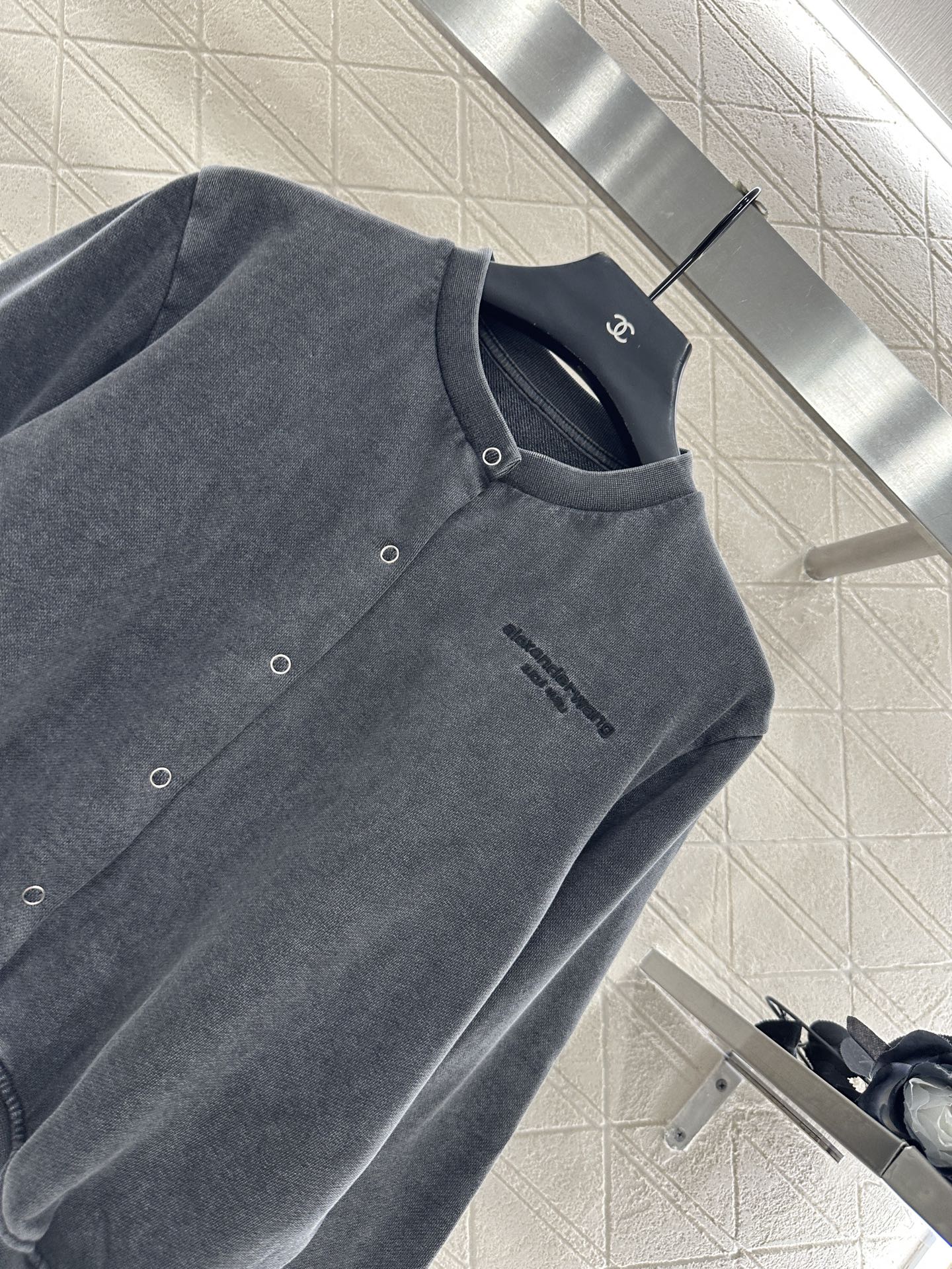 ♥Alexander wan*♥2025新品上架 圆领外套短裤套装定制YB原生全棉材质 舒适软糯 穿搭洋