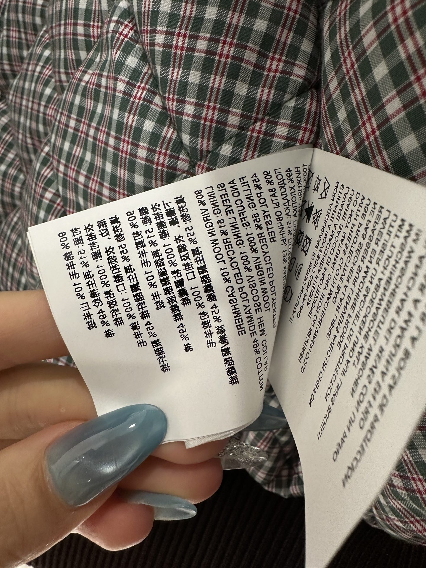 ♥Miumi*♥2025新品上架 灯芯绒领羊绒棉服外套定制YB羊绒羊毛材质 整件复古高级 卡其色灯芯绒领