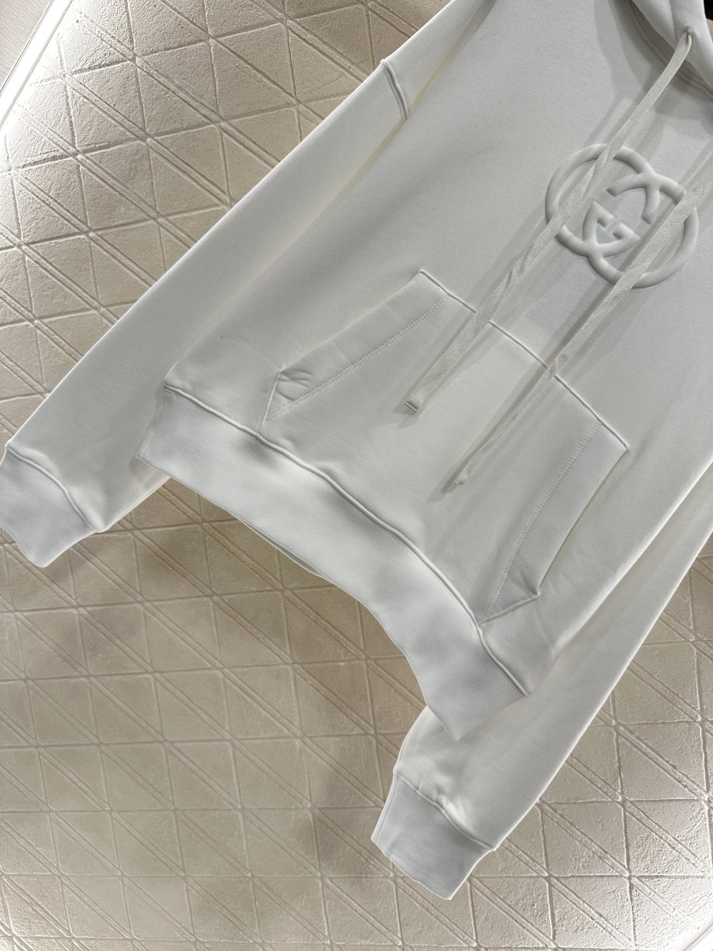 ♥Gucc*♥2025新品上架 连帽字母卫衣定制YB原生全棉材质，柔软亲肤，久洗不易变形起球，质感十足，