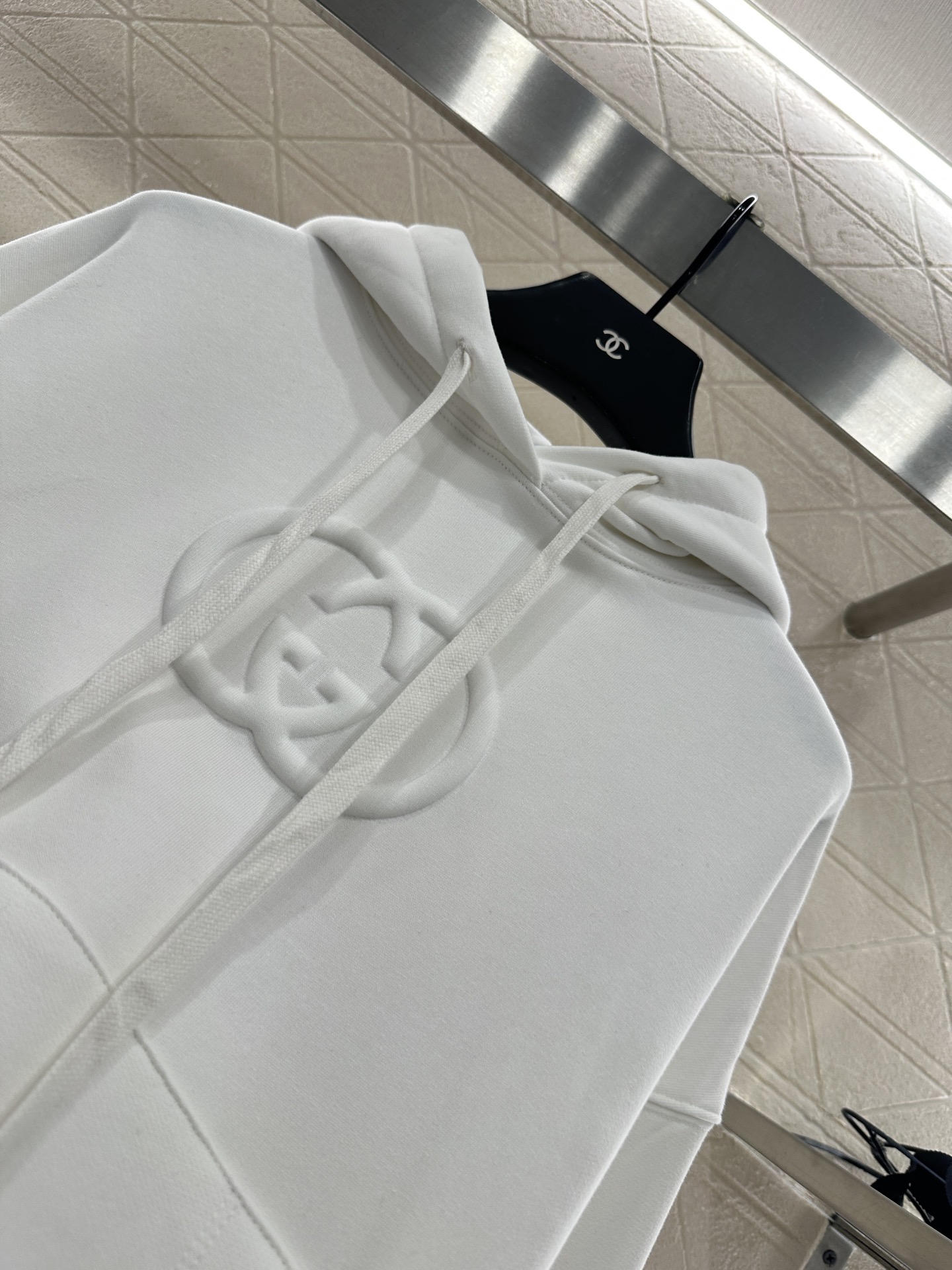 ♥Gucc*♥2025新品上架 连帽字母卫衣定制YB原生全棉材质，柔软亲肤，久洗不易变形起球，质感十足，