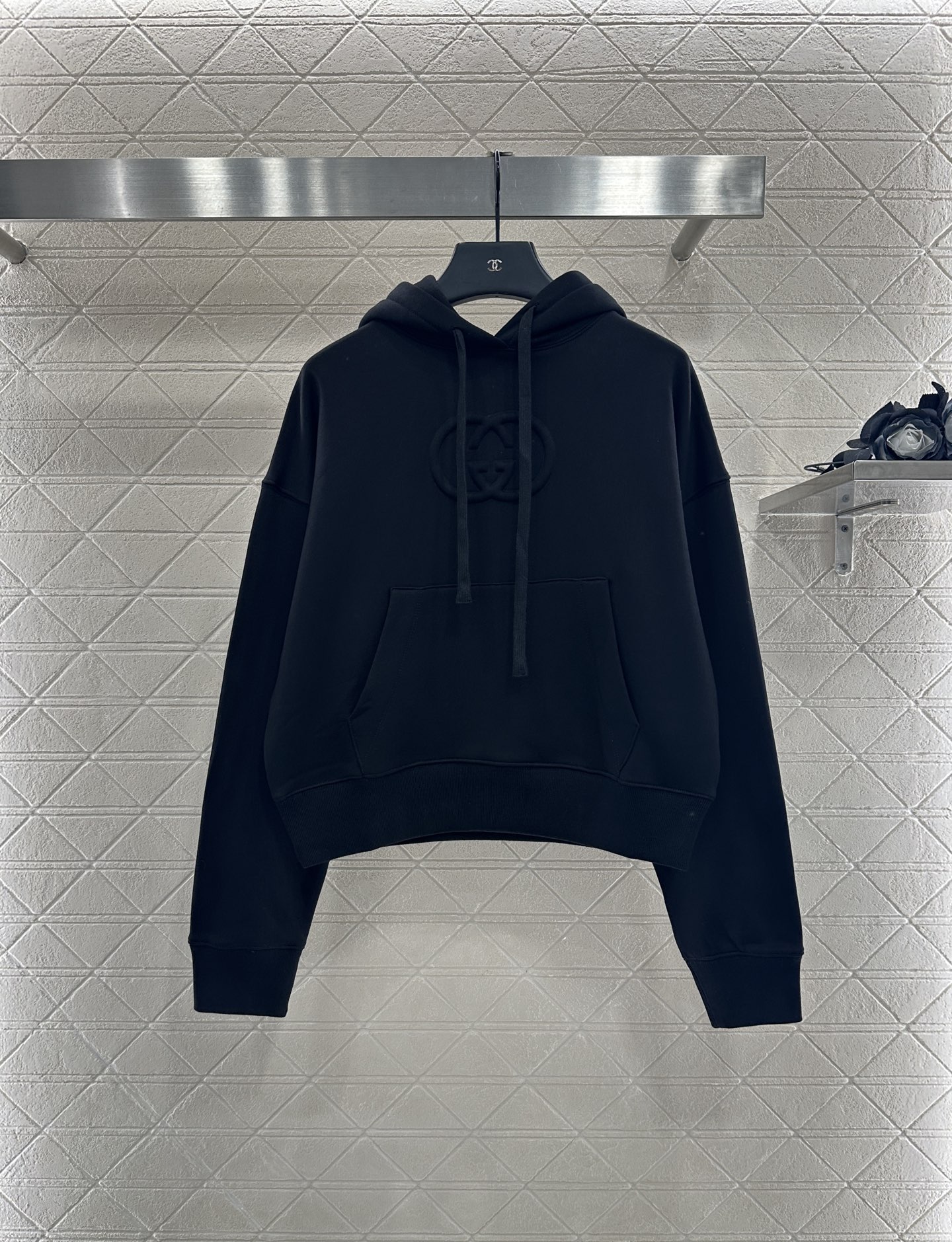 ♥Gucc*♥2025新品上架 连帽字母卫衣定制YB原生全棉材质，柔软亲肤，久洗不易变形起球，质感十足，