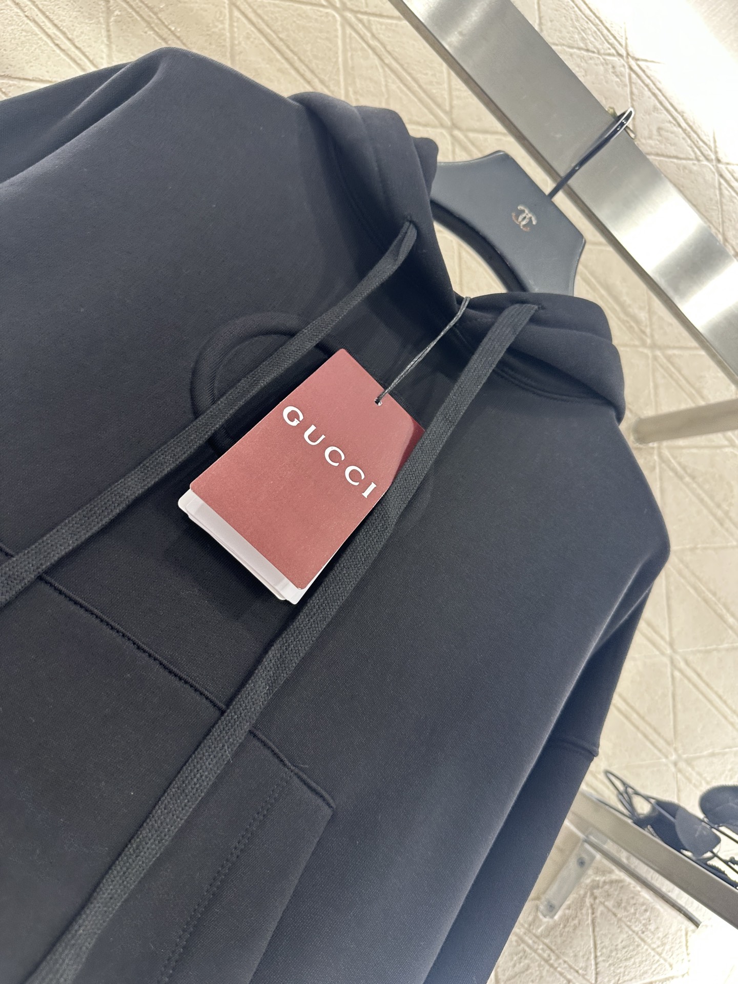 ♥Gucc*♥2025新品上架 连帽字母卫衣定制YB原生全棉材质，柔软亲肤，久洗不易变形起球，质感十足，