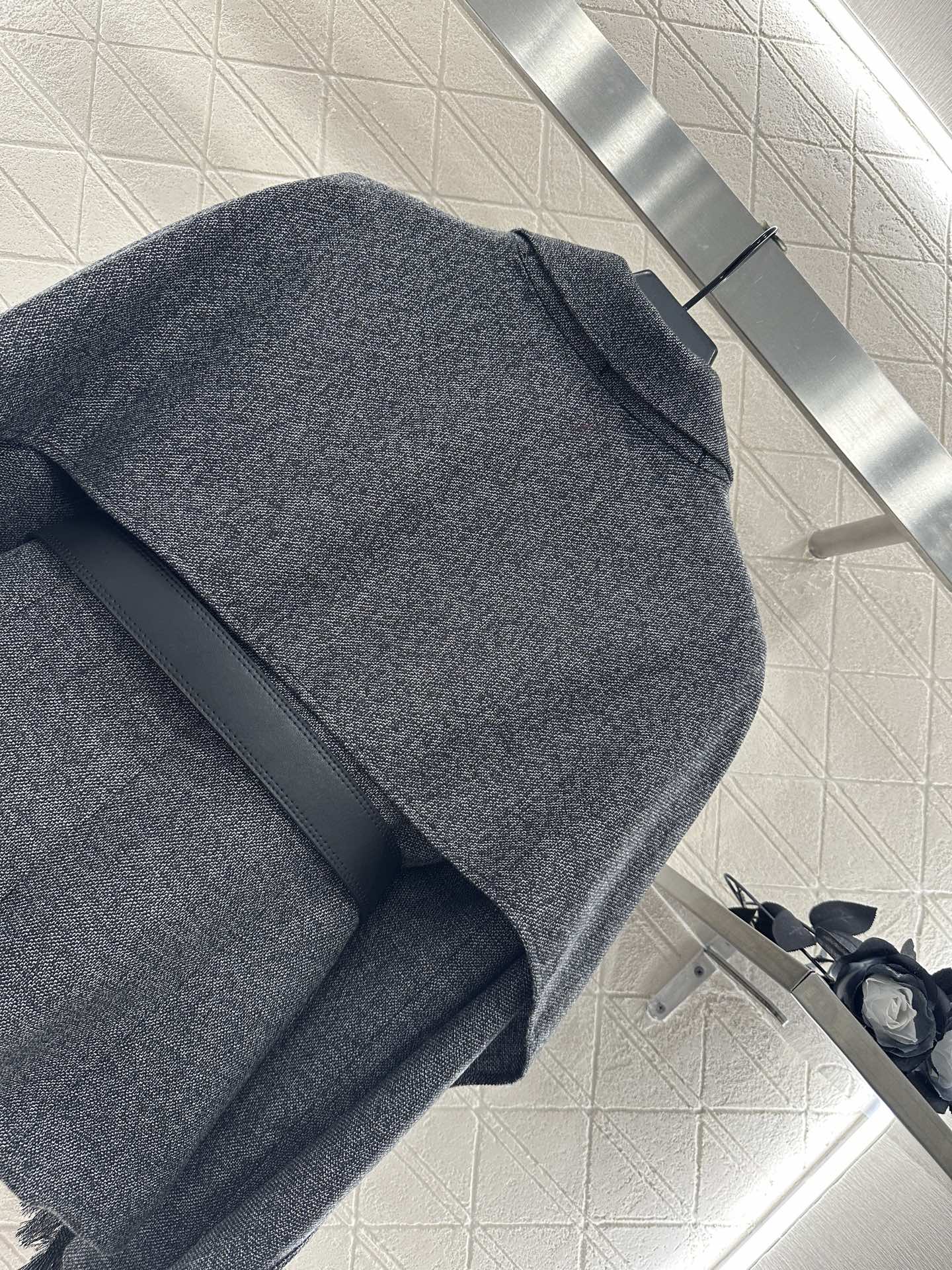 ♥Dio*♥2025新品上架 披肩翻领腰带西装多件套定制YB进口百分百丝毛材质，质感光泽高级，翻领西服单