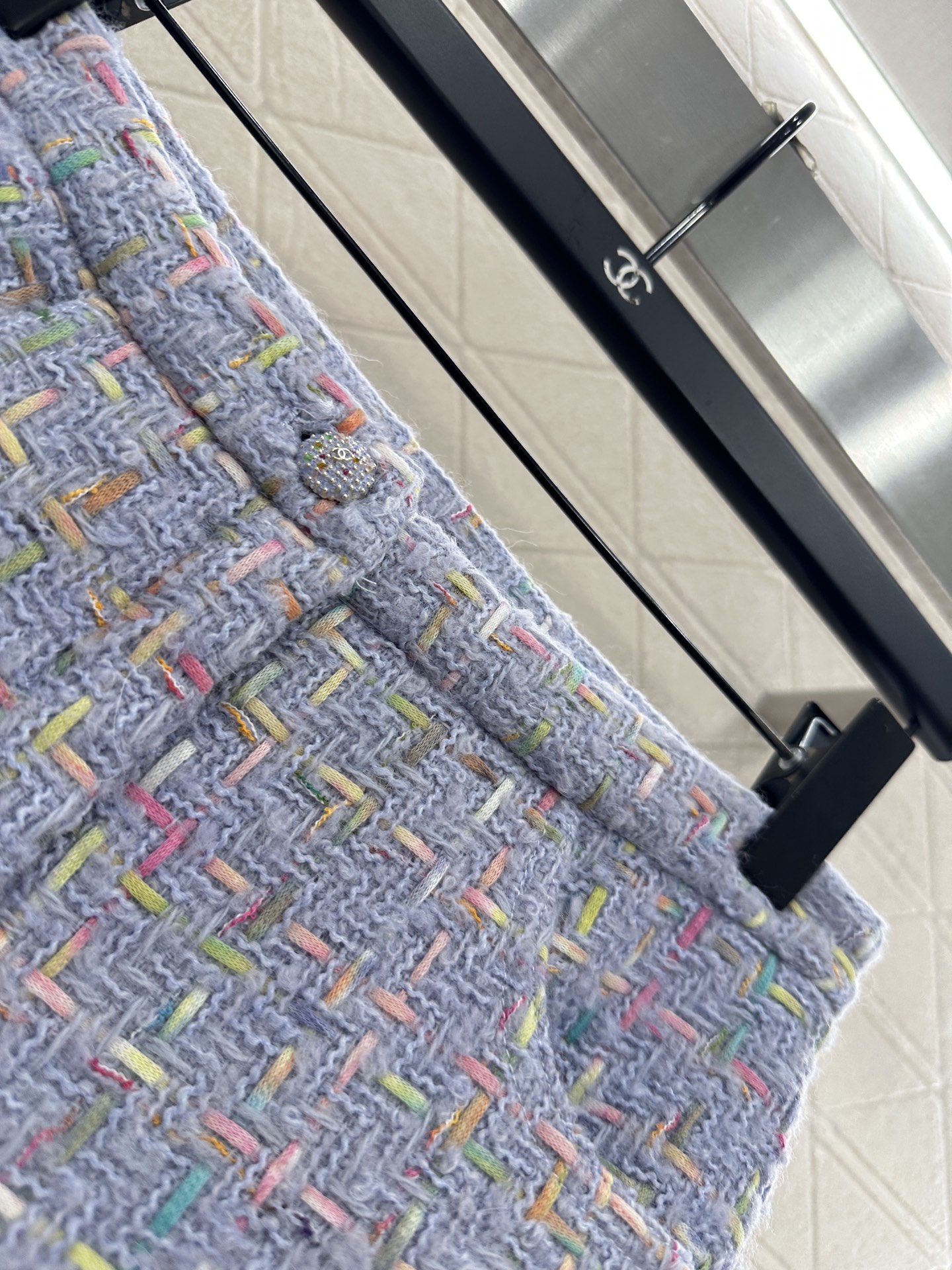 ♥Dio*♥2025新品上架 圆领编织洋装半裙套装定制YB进口粗纺羊毛呢材质，质感高级，品相十足，圆领洋