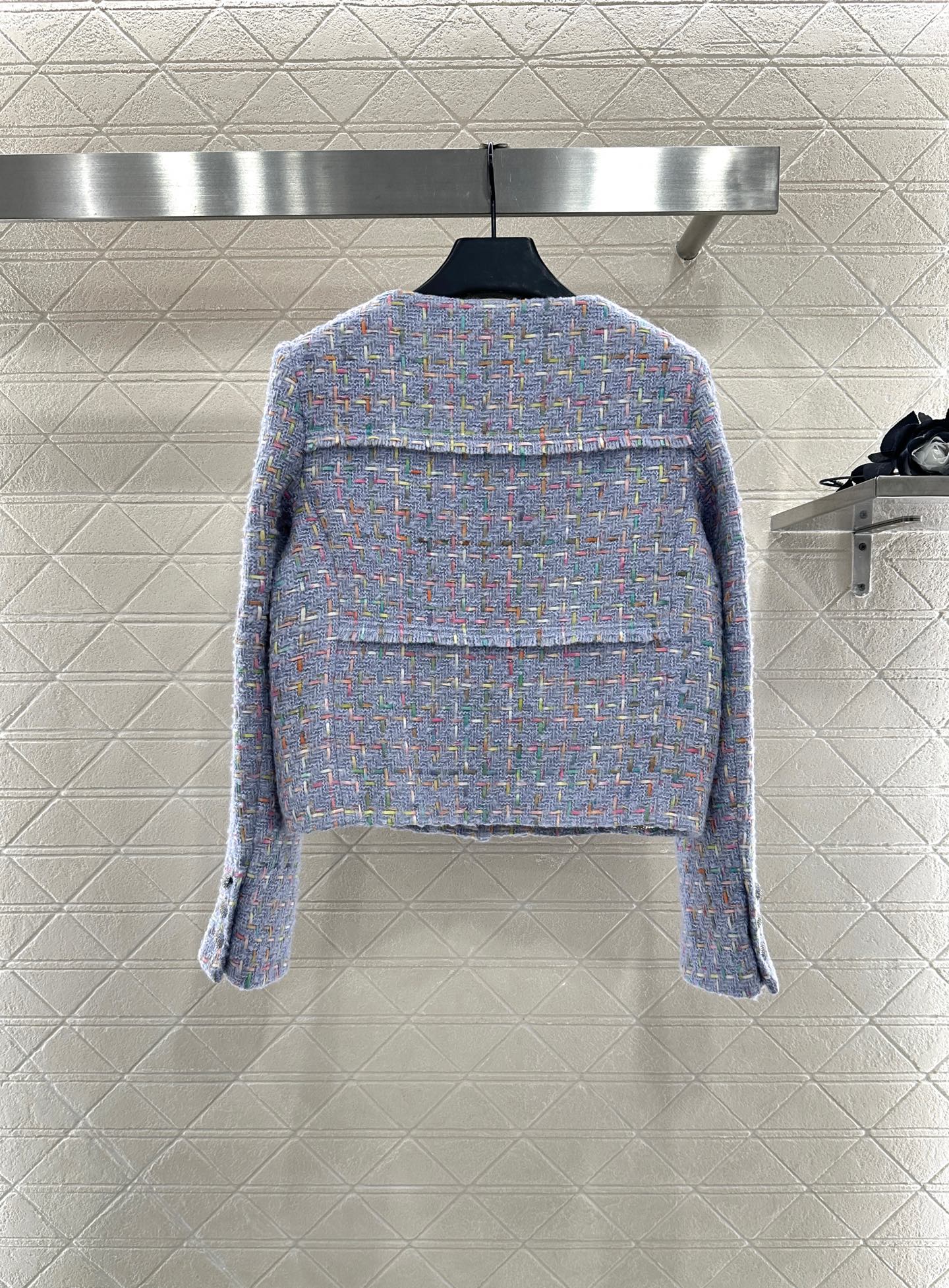 ♥Dio*♥2025新品上架 圆领编织洋装半裙套装定制YB进口粗纺羊毛呢材质，质感高级，品相十足，圆领洋