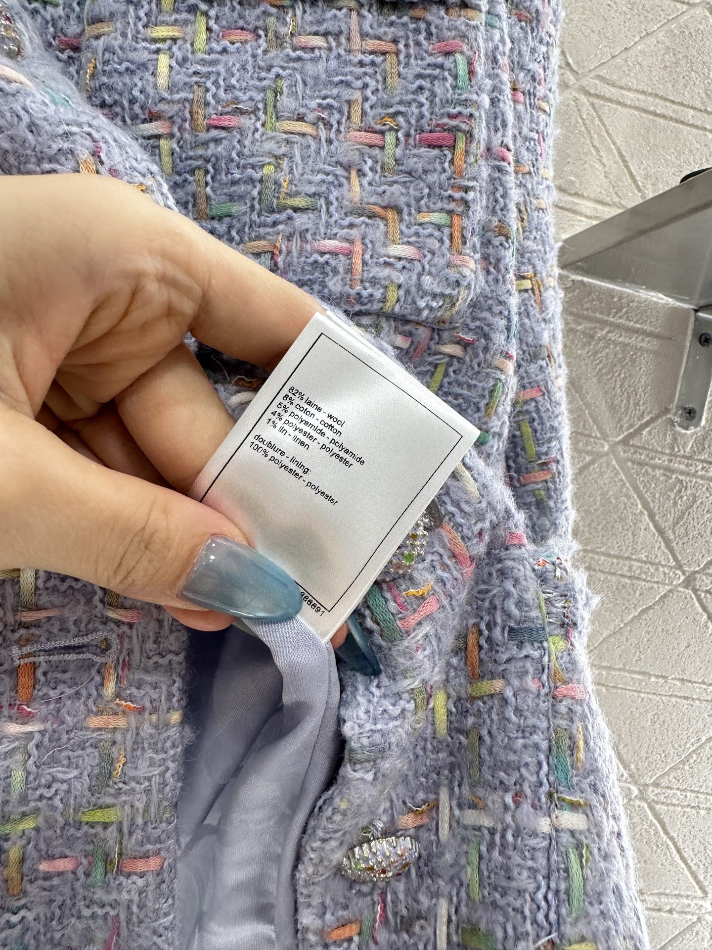 ♥Dio*♥2025新品上架 圆领编织洋装半裙套装定制YB进口粗纺羊毛呢材质，质感高级，品相十足，圆领洋