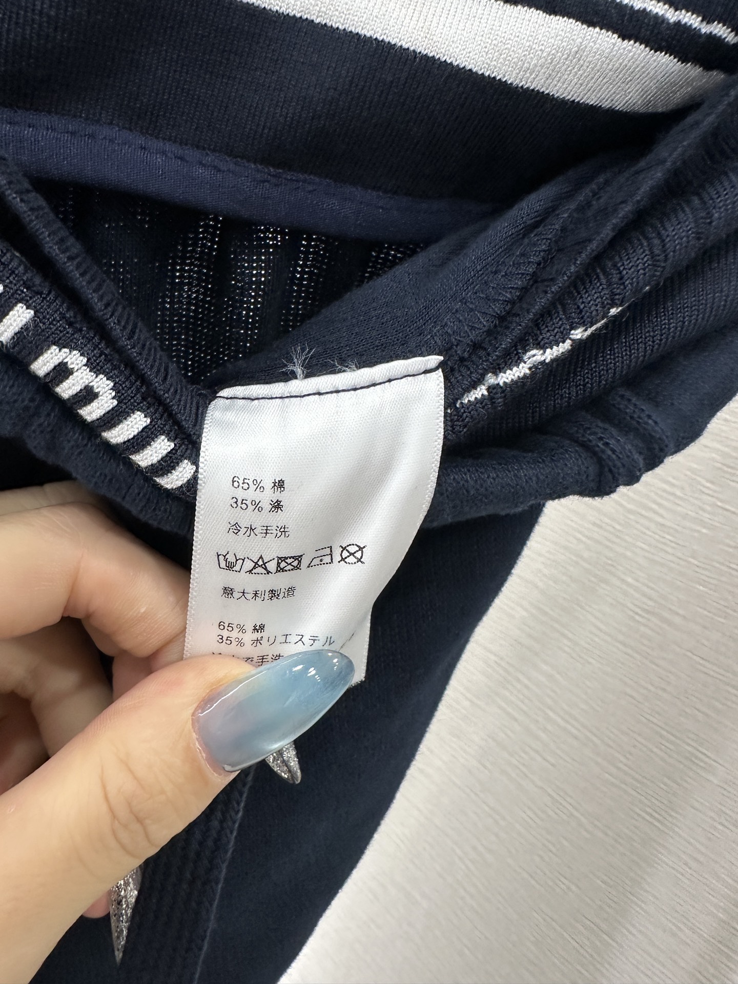 ♥Miumi*♥2025新品上架 抽绳织带阔腿长裤定制YB斜纹全棉材质，面料柔挺舒适，垂顺有型，高腰抽绳