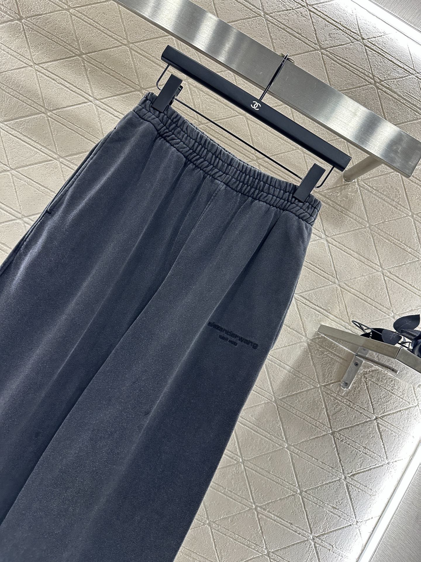 ♥Alexander wan*♥2025新品上架 半开襟套头卫衣长裤套装定制YB原生全棉材质，内里磨绒处