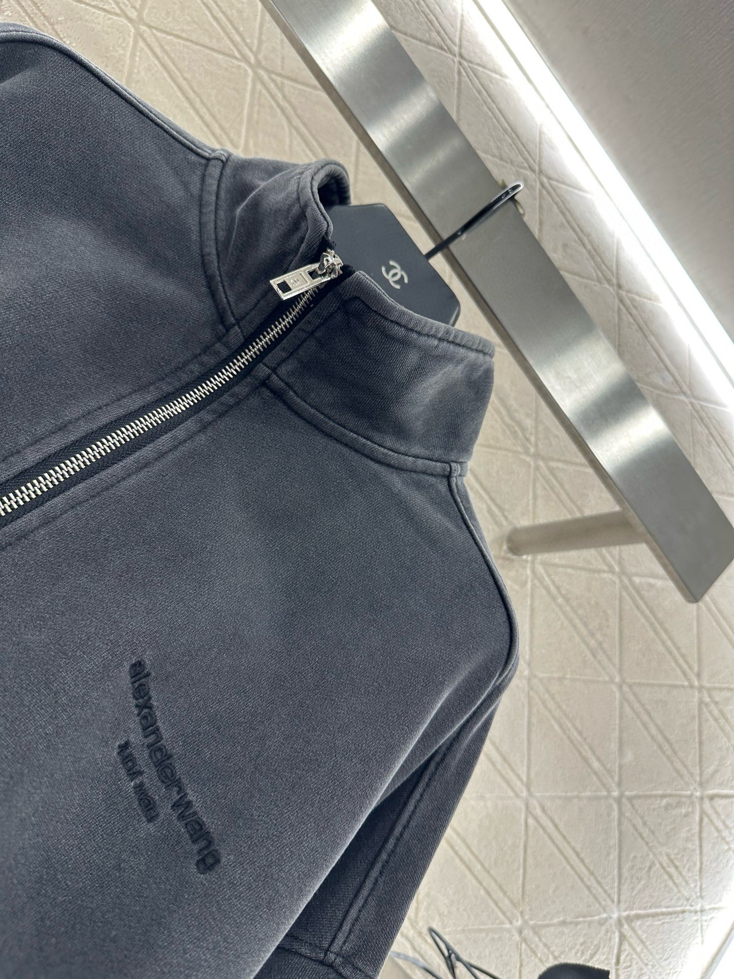 ♥Alexander wan*♥2025新品上架 半开襟套头卫衣长裤套装定制YB原生全棉材质，内里磨绒处