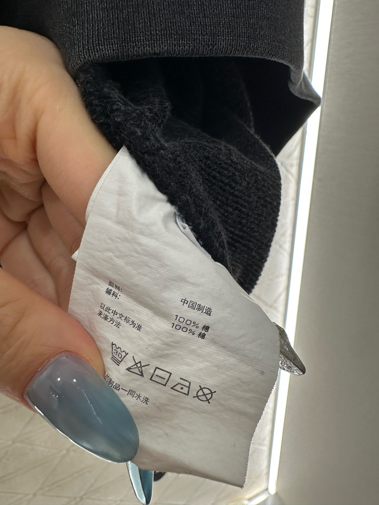 ♥Alexander wan*♥2025新品上架 半开襟套头卫衣长裤套装定制YB原生全棉材质，内里磨绒处