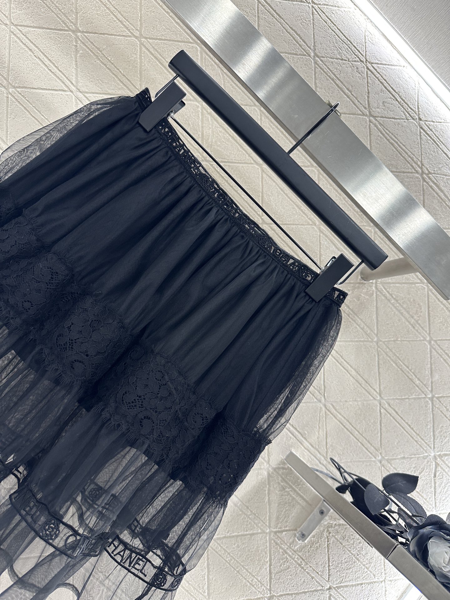 ♥Chane*♥2025新品上架 高腰双层透明蛋糕纱裙定制YB进口网纱材质，飘逸动人，亲肤透气，双层微透