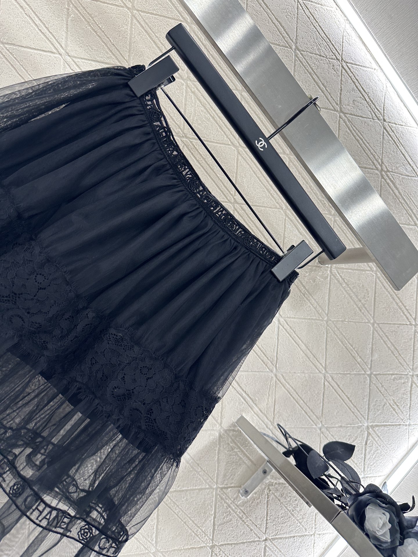 ♥Chane*♥2025新品上架 高腰双层透明蛋糕纱裙定制YB进口网纱材质，飘逸动人，亲肤透气，双层微透