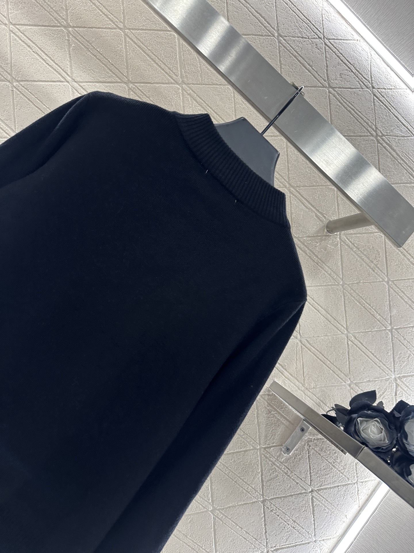 ♥Prad*♥2025新品上架 拉链针织外套定制YB羊绒羊毛纱线织造，质感高级，舒适柔软，拉链针织外套剪