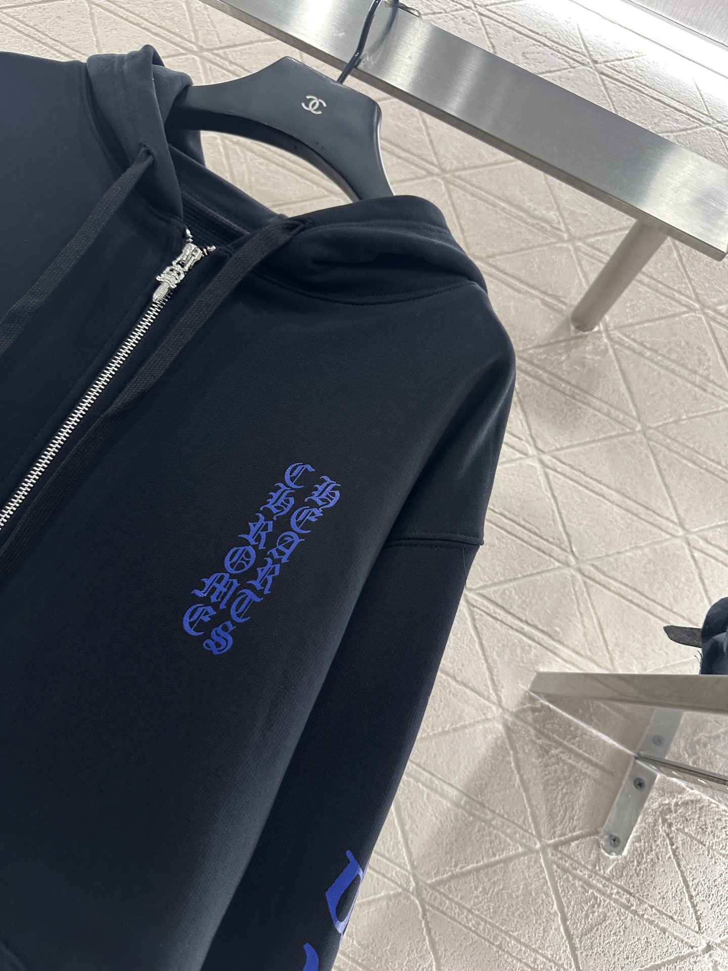 ♥Chrome hear*♥2025新品上架 连帽拉链卫衣外套定制YB原生全棉织造，舒适软糯，穿搭洋气，