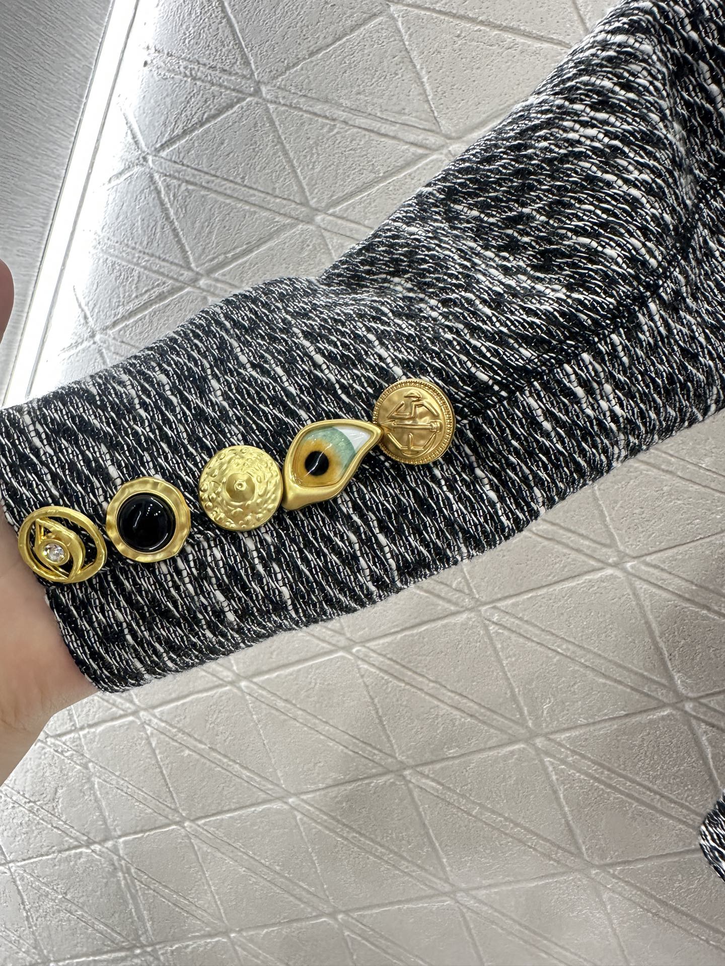 ♥Sch*♥2025新品上架 正肩翻领外套定制YB精仿羊毛材质，质感品相绝佳，常规立领毛呢外套，经久不衰