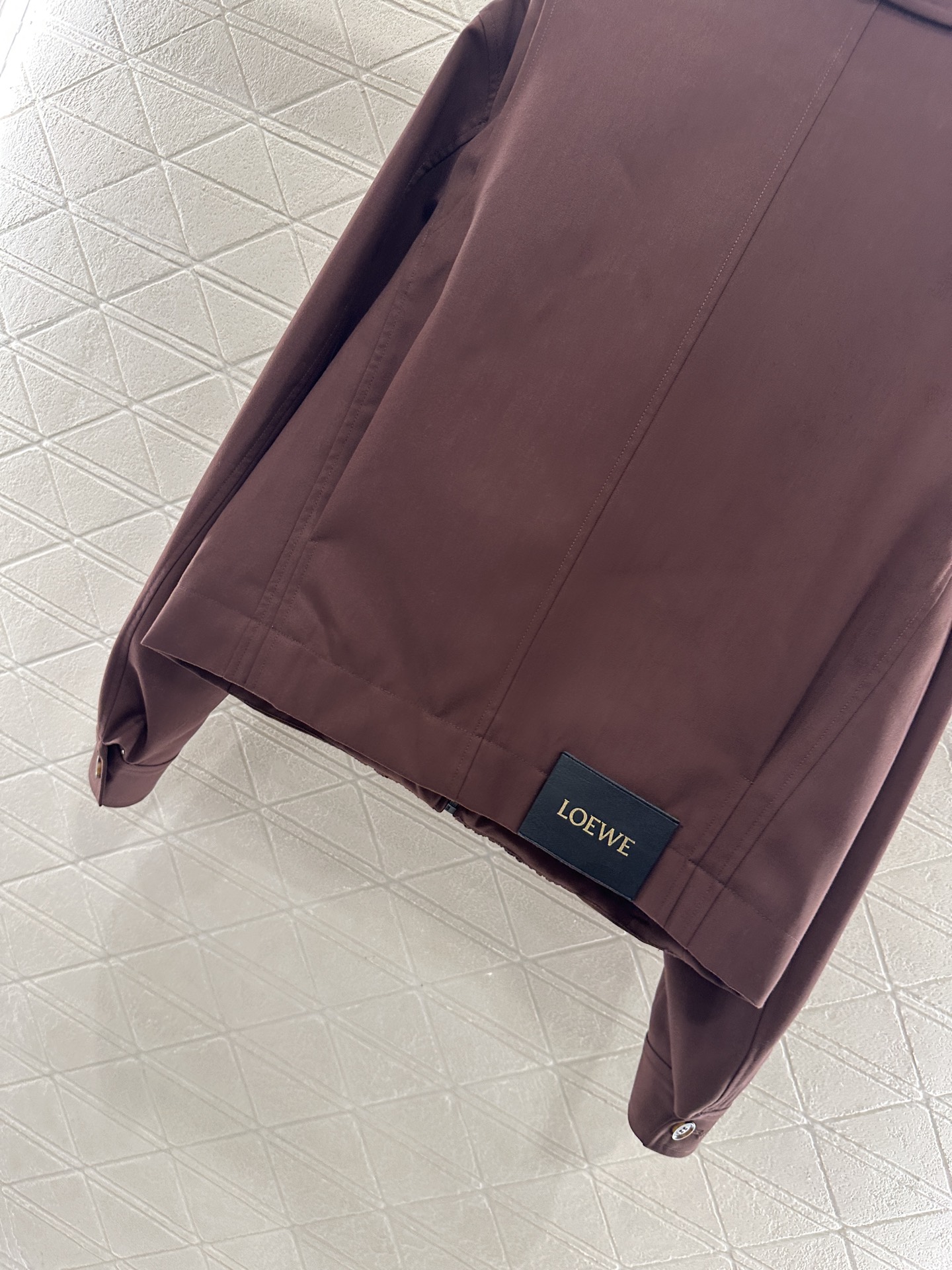 ♥Loew*♥2025新品上架 皮扣外套半裙套装定制YB进口材质，质感光泽，垂顺有型，翻领夹克外套半裙套