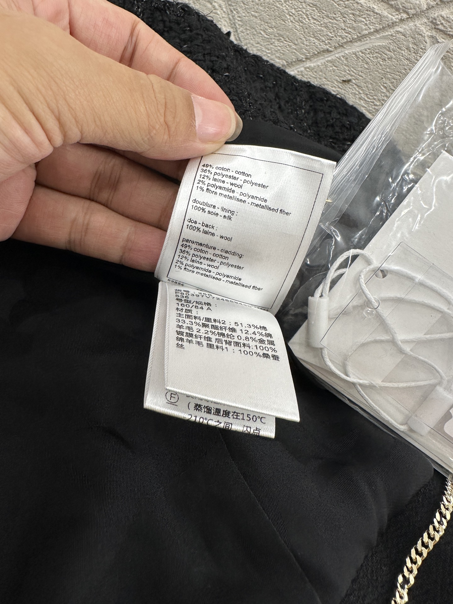 ♥Chane*♥2025新品上架 翻领蝴蝶结捆边编织洋装定制YB进口粗纺羊毛呢材质，质感高级，品相十足，