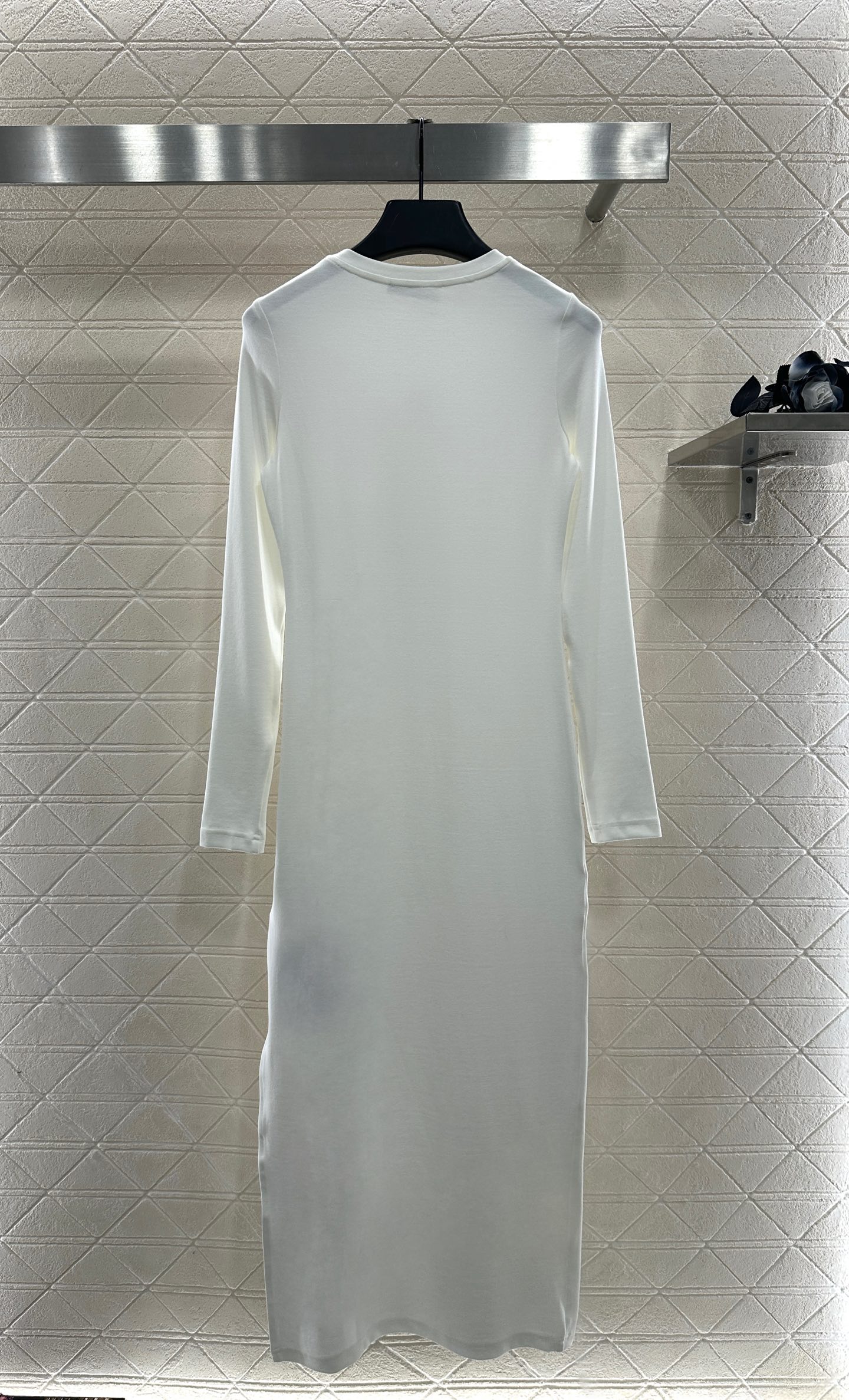 ♥Louis vuitto*♥2025新品上架 修身徽标打底连衣裙定制YB斜纹全棉材质，质感舒适，弹力十