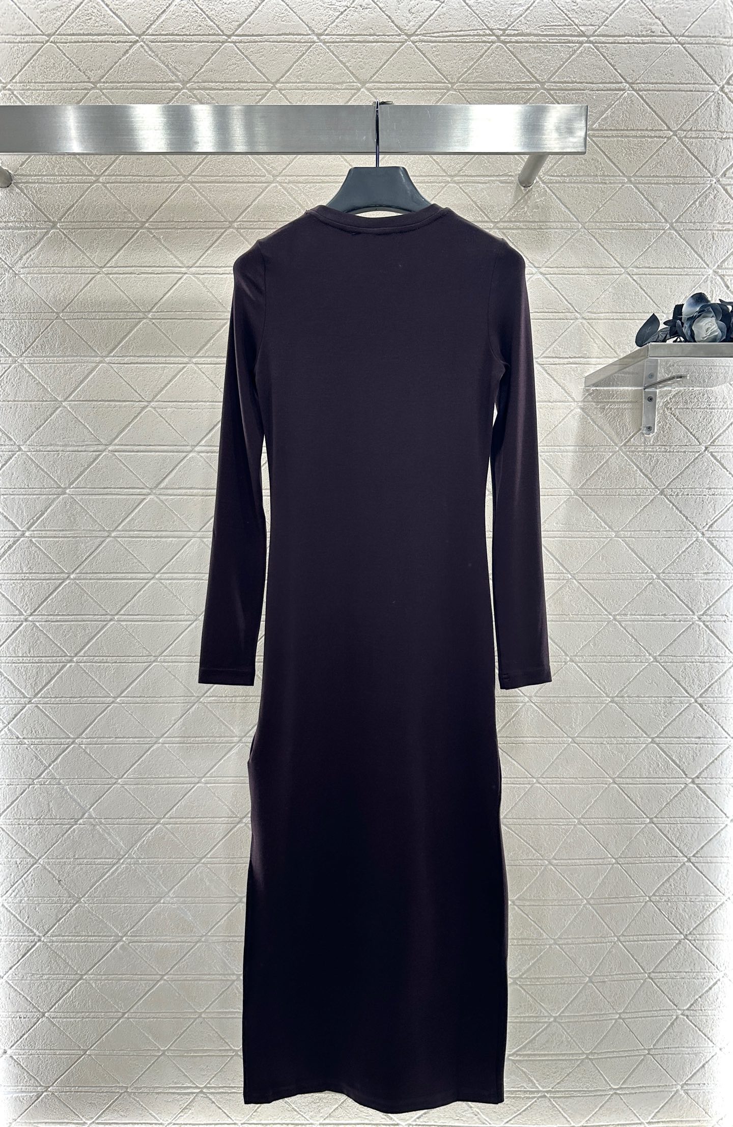 ♥Louis vuitto*♥2025新品上架 修身徽标打底连衣裙定制YB斜纹全棉材质，质感舒适，弹力十