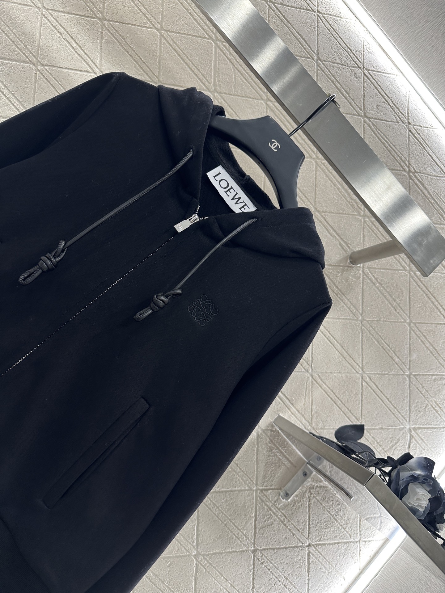 ♥Loew*♥2025新品上架 加绒磨毛连帽拉链外套定制YB斜纹全棉材质，质感光泽，品相高级，常规百搭连