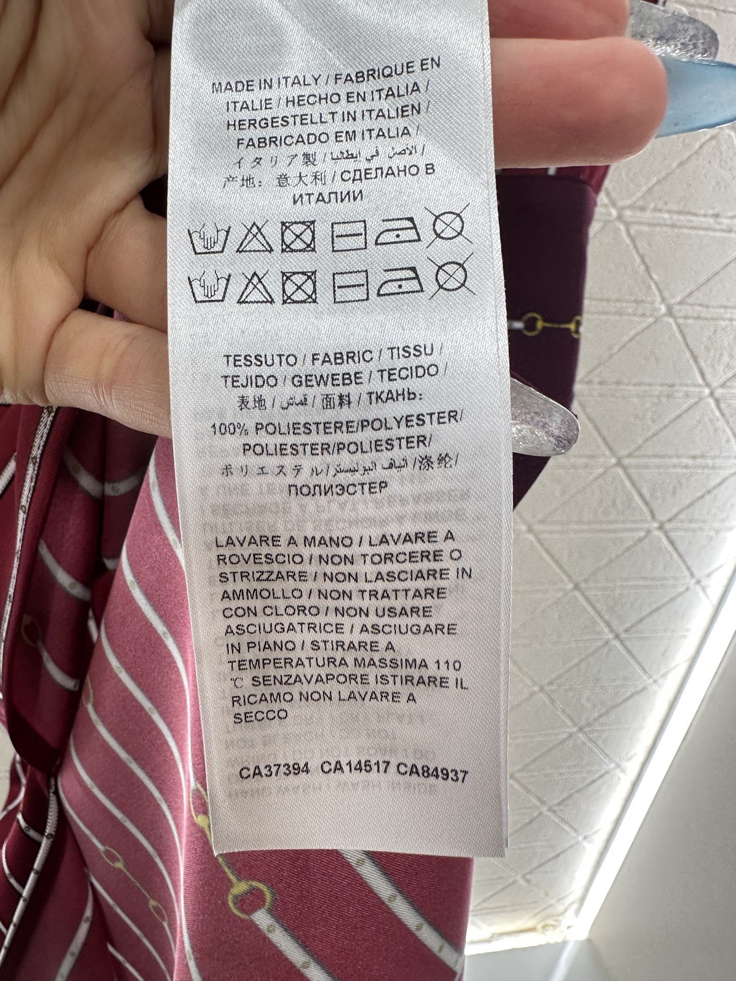 ♥Gucc*♥2025新品上架 印花腰带连衣裙定制YB进口斜纹稠材质，质感光泽，垂顺飘逸，飘带连衣长裙剪