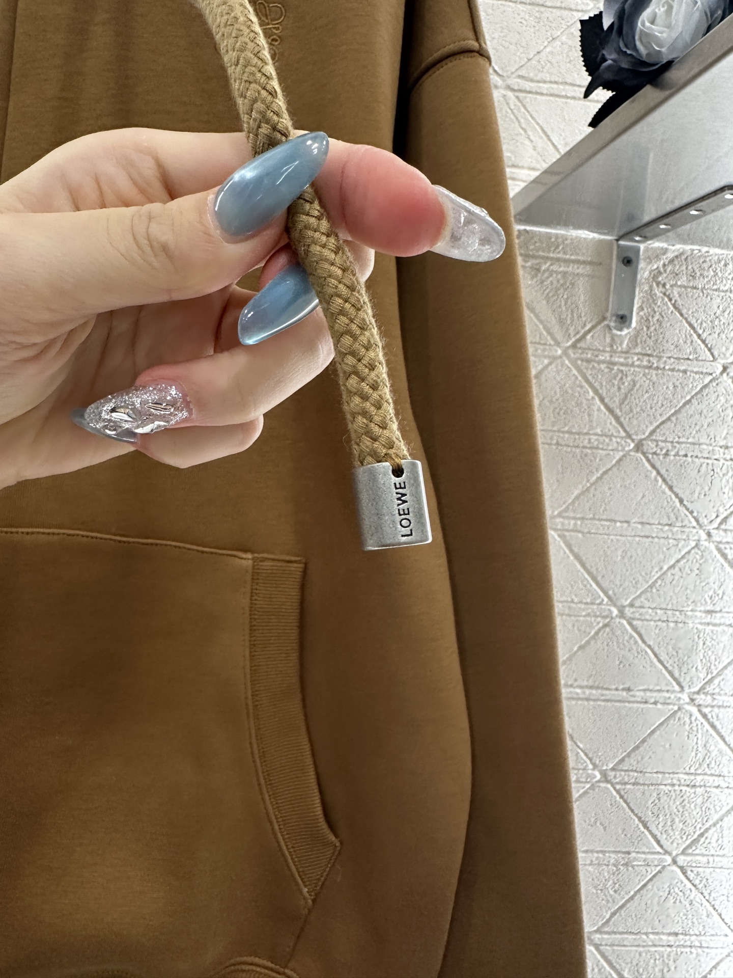 ♥Loew*♥2025新品上架 连帽拉链开襟抽绳外套定制YB原生全棉材质，柔软亲肤，久洗不易变形起球，质