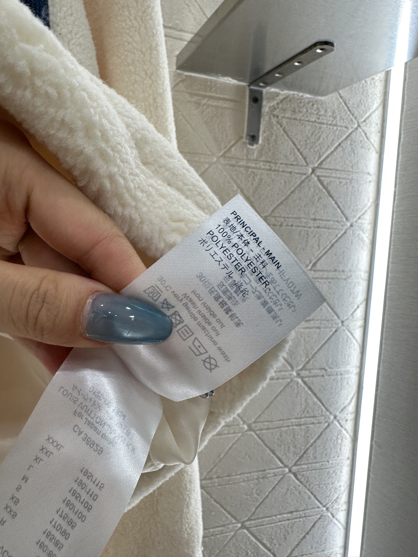 ♥Louis vuitto*♥2025新品上架 连帽泰迪羊羔外套定制YB泰迪羊羔绒➕提花牛仔材质，毛量充